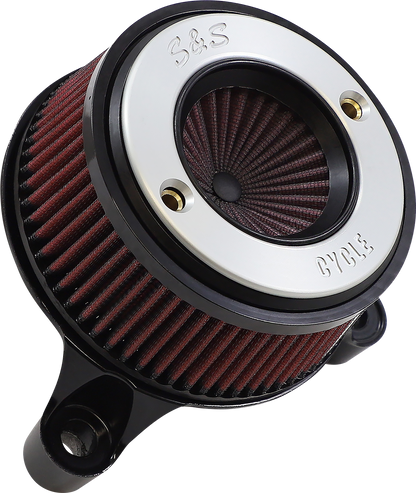 S&S CYCLE Air Stinger Stealth Air Cleaner Kit - Chrome Ring 170-0715A