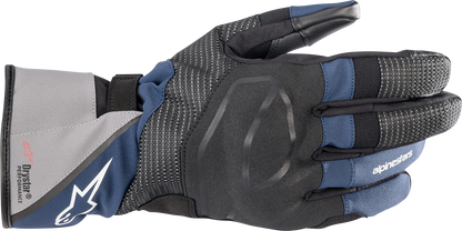 ALPINESTARS Andes V3 Drystar® Gloves - Black/Dark Blue - Small 3527521-1267-S