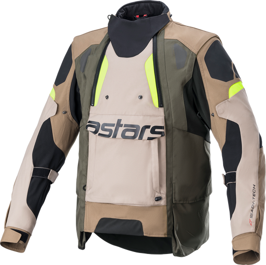 ALPINESTARS Halo Drystar® Jacket - Black/Sand/Yellow - Small 3204822-865-S