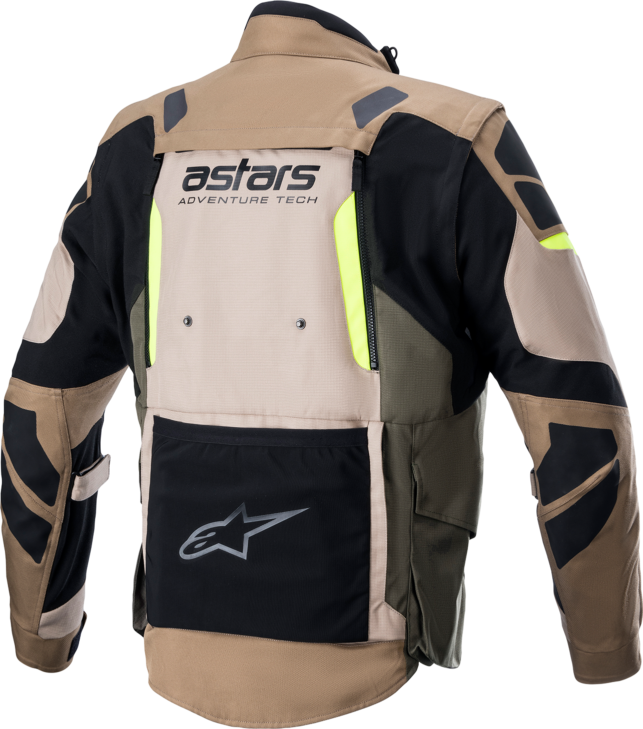 ALPINESTARS Halo Drystar® Jacket - Black/Sand/Yellow - Small 3204822-865-S