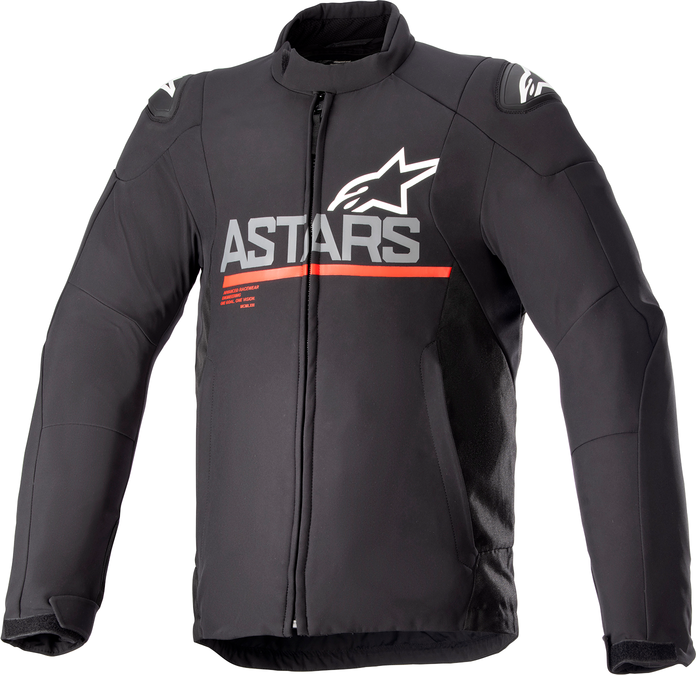 ALPINESTARS SMX Waterproof Jacket - Black/Dark Gray/Bright Red - Large 3206523-1993-L