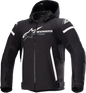 ALPINESTARS Zaca Waterproof Jacket - Black/White - Large 3206423-12-L