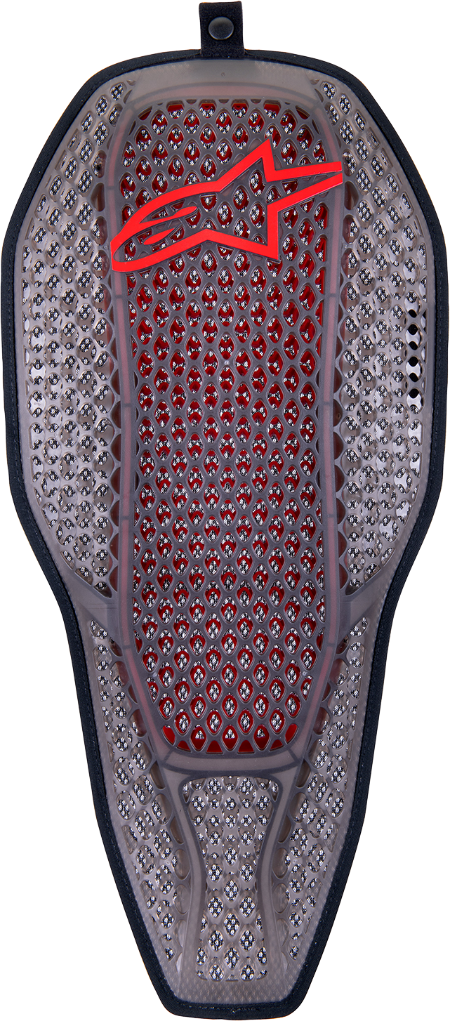 ALPINESTARS Nucleon Flex PROi Full Back Protector Insert - Transparent Smoke/Red - Large 6526323-003-L