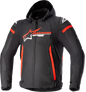 ALPINESTARS Zaca Waterproof Jacket - Black/Bright Red/White - Large 3206423-1342-L