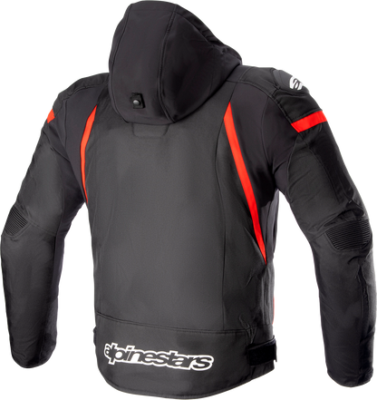 ALPINESTARS Zaca Waterproof Jacket - Black/Bright Red/White - Large 3206423-1342-L