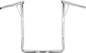 BURLY BRAND Louie Handlebar - Louie B - 19" - Chrome B12-7006C