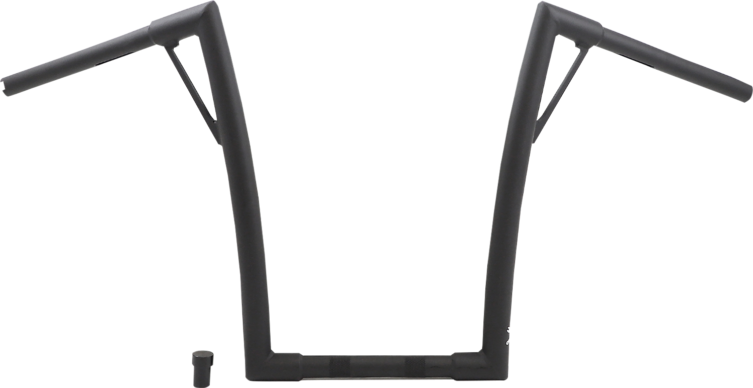 BURLY BRAND Louie Handlebar - 16" - Textured Black B12-7008TB