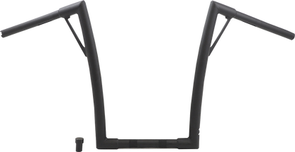 BURLY BRAND Louie Handlebar - 16" - Textured Black B12-7008TB
