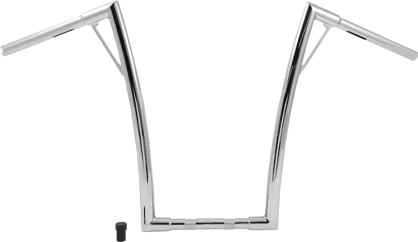 BURLY BRAND Louie Handlebar - 19" - Chrome B12-7011C