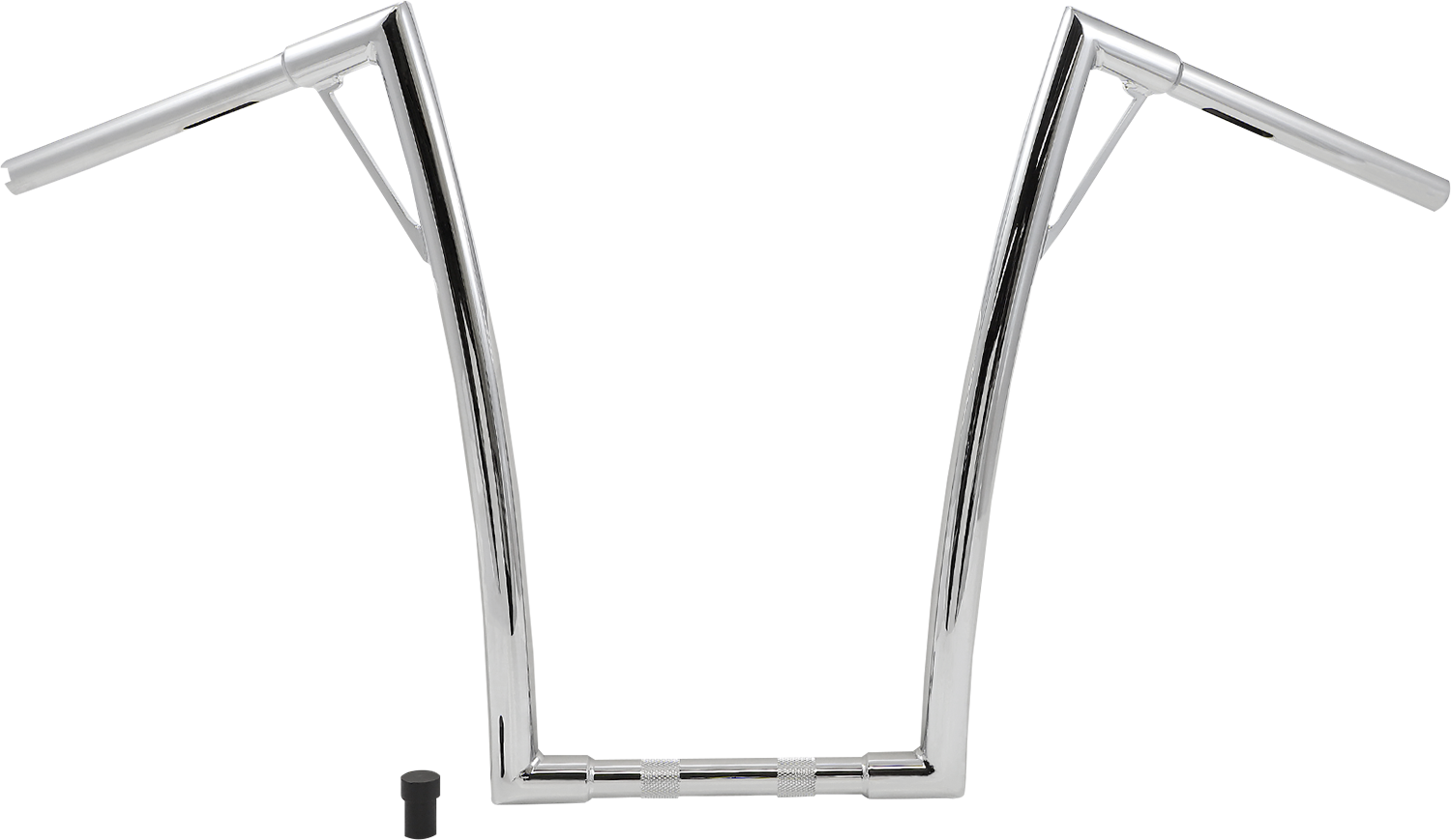 BURLY BRAND Louie Handlebar - 19" - Chrome B12-7011C