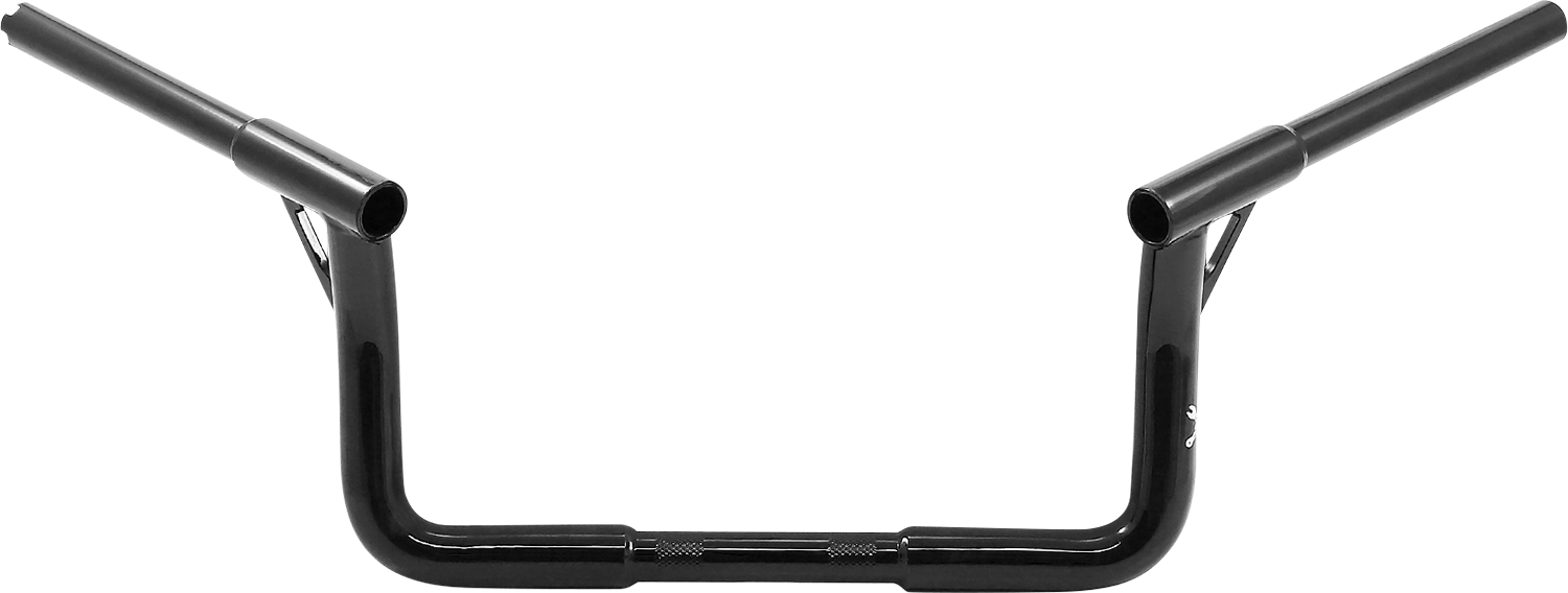 BURLY BRAND Louie Handlebar - Louie B - 8" - Black B12-7007B