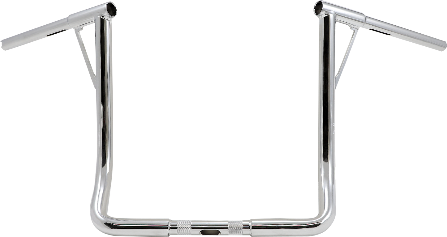 BURLY BRAND Louie Handlebar - Louie B - 16" - Chrome B12-7005C