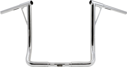 BURLY BRAND Louie Handlebar - Louie B - 16" - Chrome B12-7005C