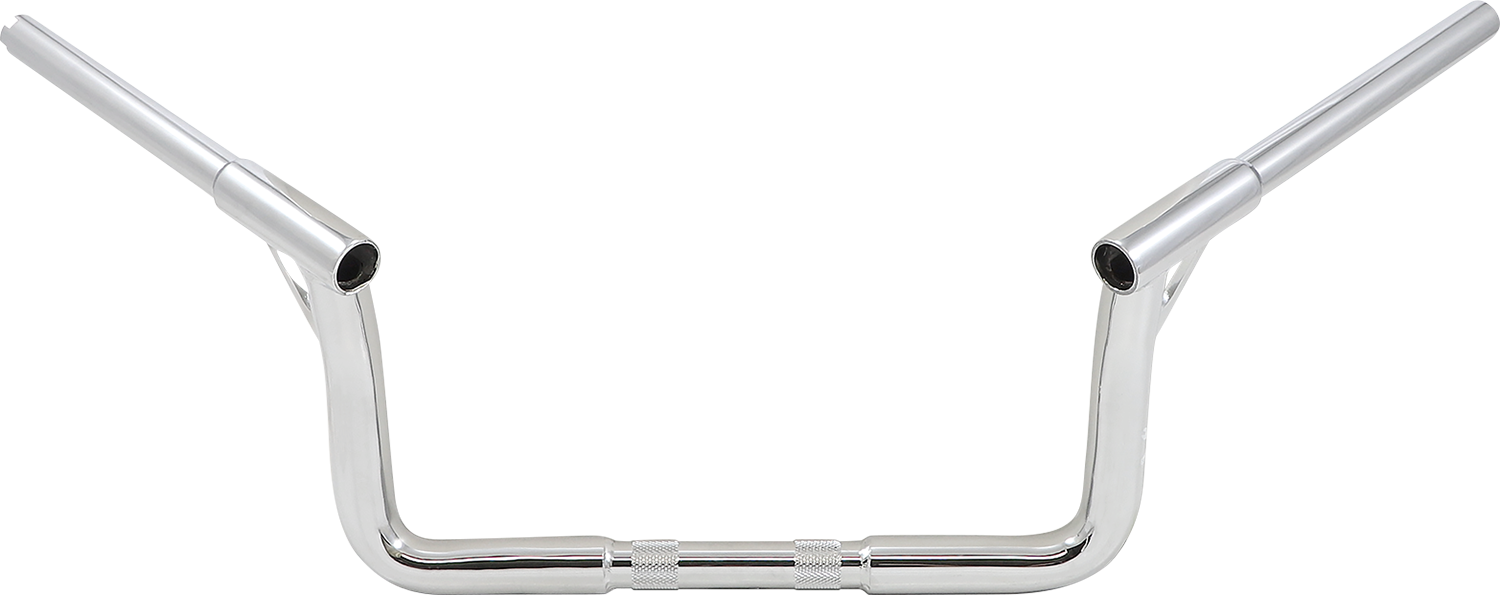 BURLY BRAND Louie Handlebar - Louie B - 8" - Chrome B12-7007C