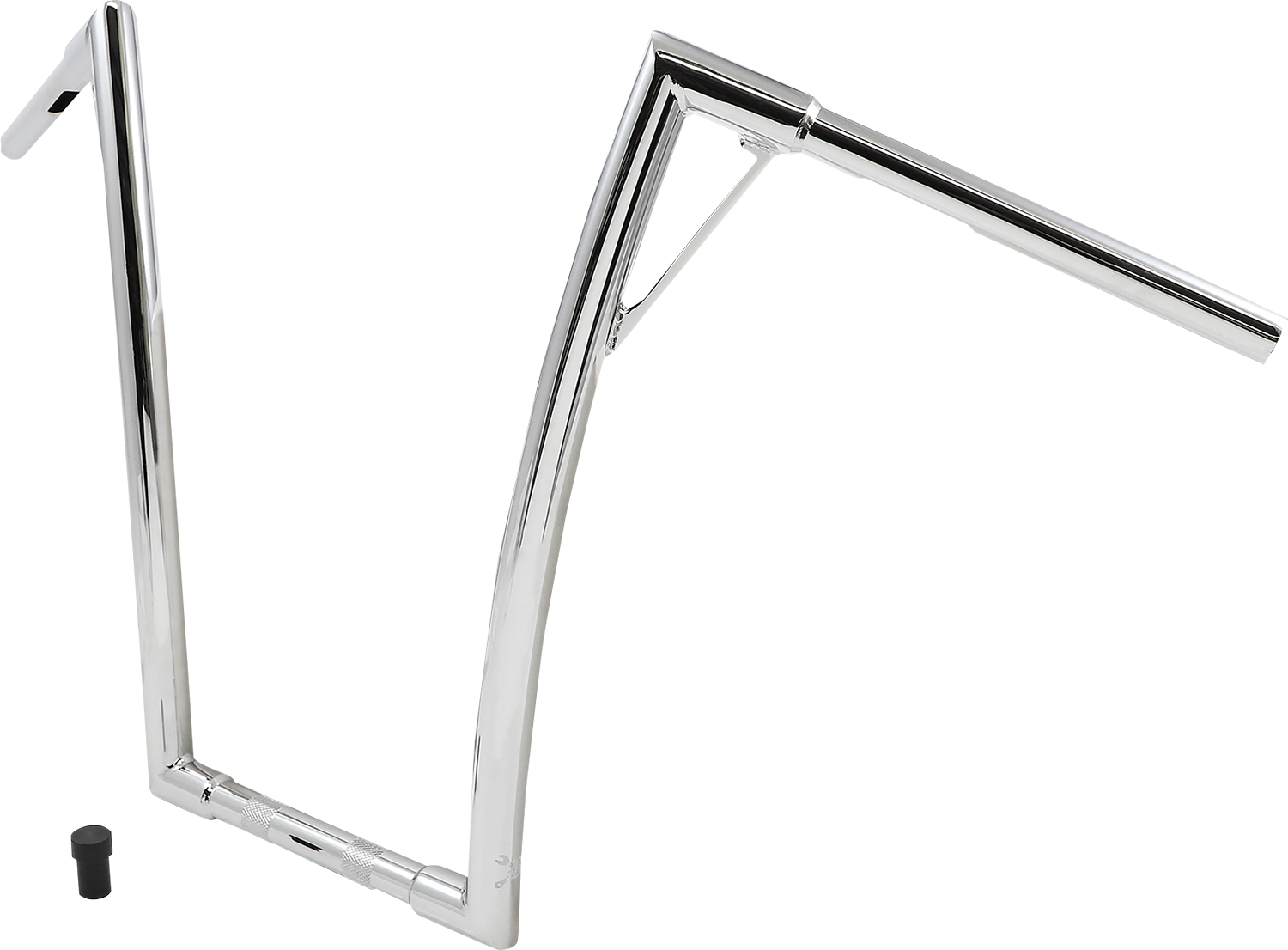 BURLY BRAND Louie Handlebar - 19" - Chrome B12-7011C