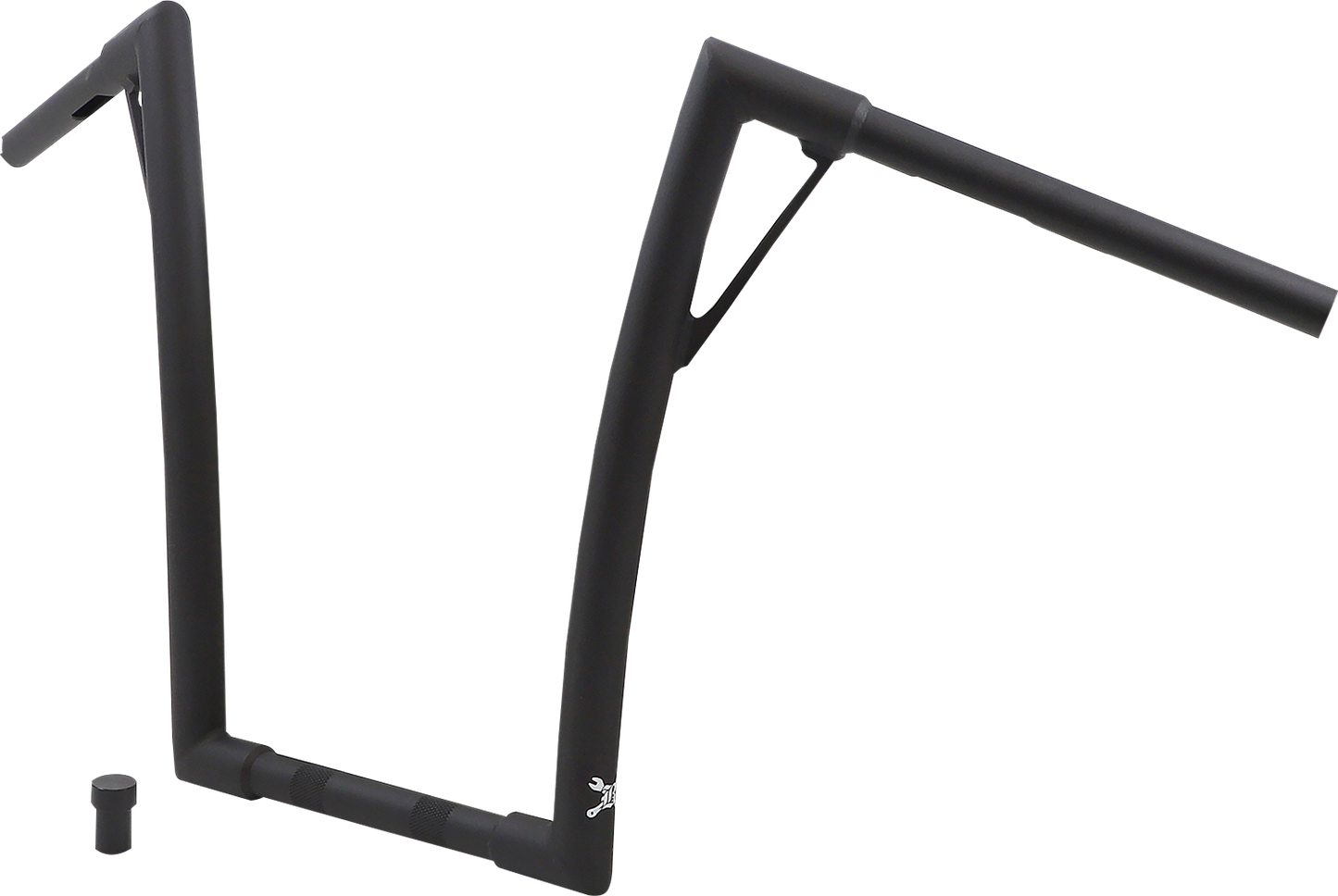 BURLY BRAND Louie Handlebar - 16" - Textured Black B12-7008TB