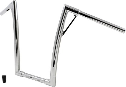 BURLY BRAND Louie Handlebar - 16" - Chrome B12-7008C