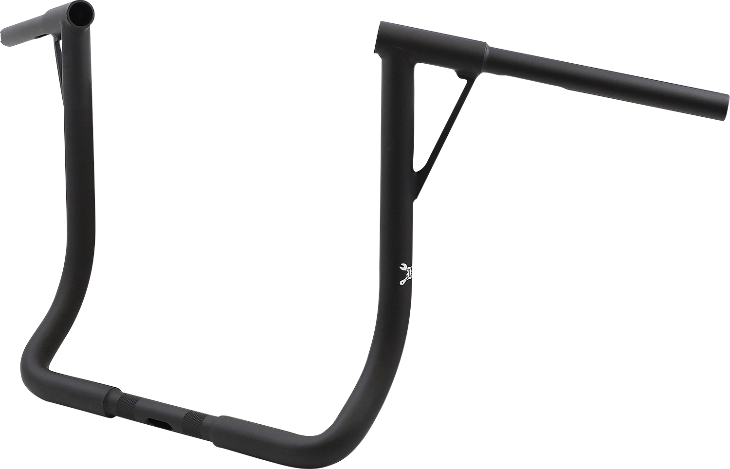BURLY BRAND Louie Handlebar - Louie B - 16" - Textured Black B12-7005TB