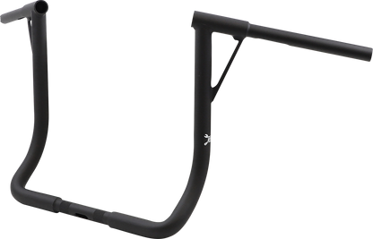 BURLY BRAND Louie Handlebar - Louie B - 16" - Textured Black B12-7005TB