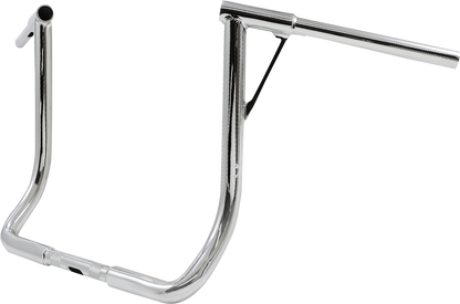 BURLY BRAND Louie Handlebar - Louie B - 16" - Chrome B12-7005C