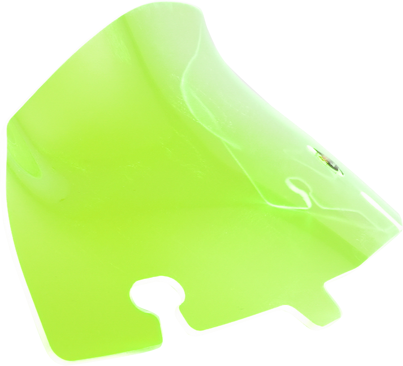 KLOCK WERKS Ice Flare® Windshield - 6.5" - Green Ice - '14-'25 FLHT/FLHX KWW-01-0646