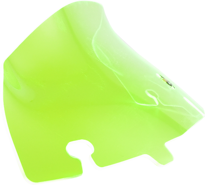 KLOCK WERKS Ice Flare® Windshield - 6.5" - Green Ice - '14-'25 FLHT/FLHX KWW-01-0646