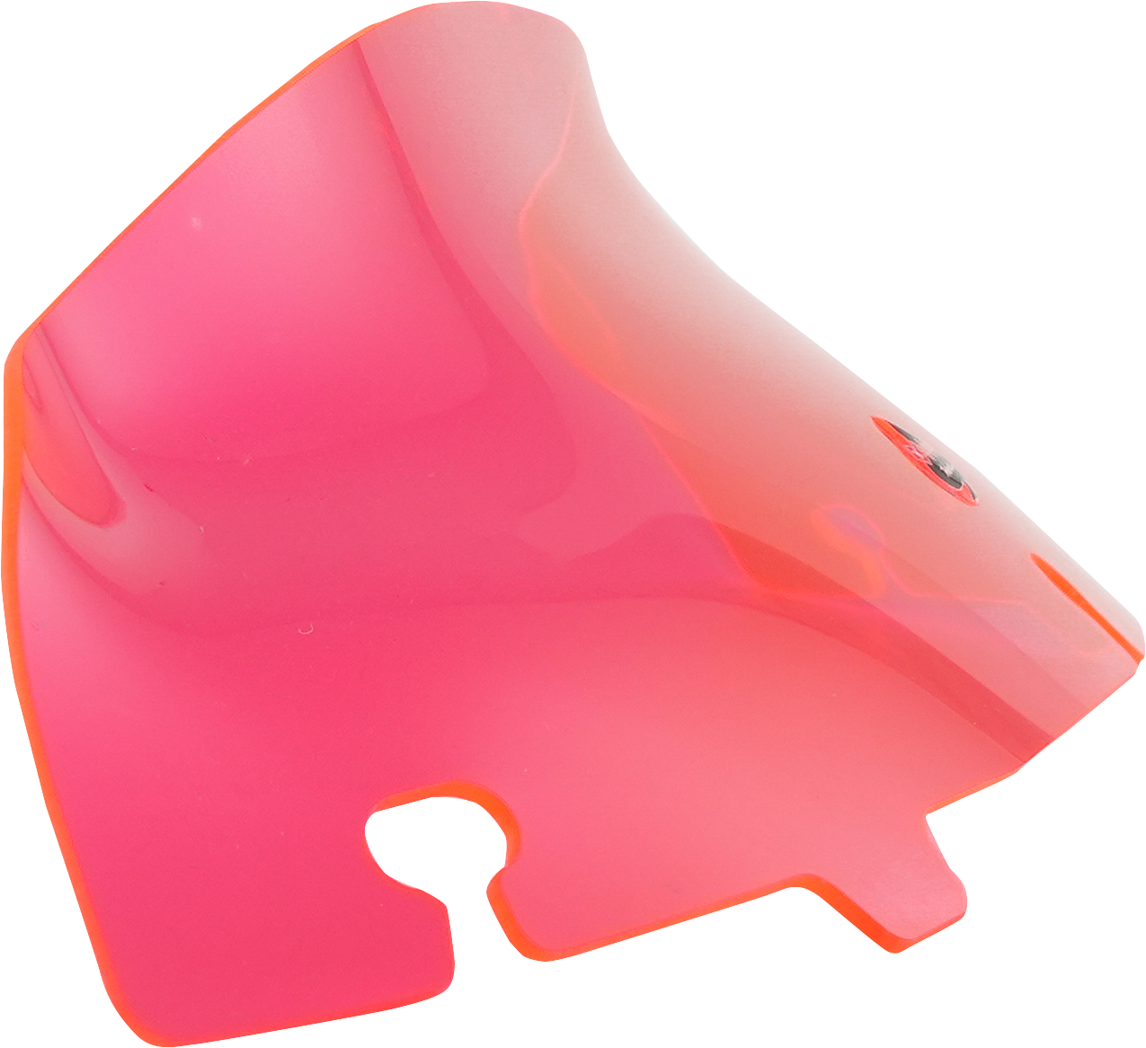 KLOCK WERKS Ice Flare® Windshield - 6.5" - Pink Ice - '96-'13 FLHT/FLHX KWW-01-0640