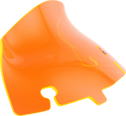 KLOCK WERKS Ice Flare® Windshield - 6.5" - Orange Ice - '14-'25 FLHT/FLHX KWW-01-0643