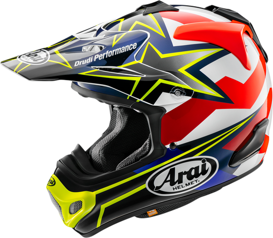 ARAI HELMETS VX-Pro4 Helmet - Stars & Stripes - Yellow - XS 0110-8201