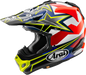 ARAI HELMETS VX-Pro4 Helmet - Stars & Stripes - Yellow - XS 0110-8201