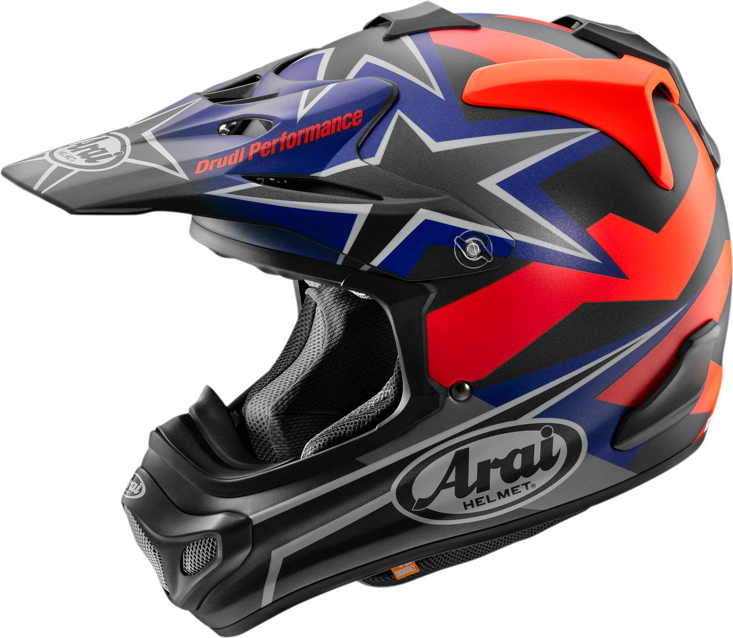 ARAI HELMETS VX-Pro4 Helmet - Stars & Stripes - Black Frost - XS 0110-8206