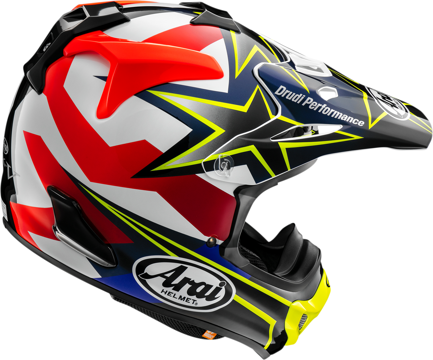 ARAI HELMETS VX-Pro4 Helmet - Stars & Stripes - Yellow - XS 0110-8201