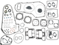 COMETIC C9847F Complete Gasket Kit for Harley-Davidson Big Twin 1984-1988, .030" Thickness, 4/5 Speed Models