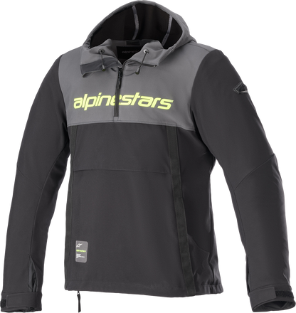 ALPINESTARS Sherpa Jacket - Black/Gray/Yellow - XL 4208123-9151-XL