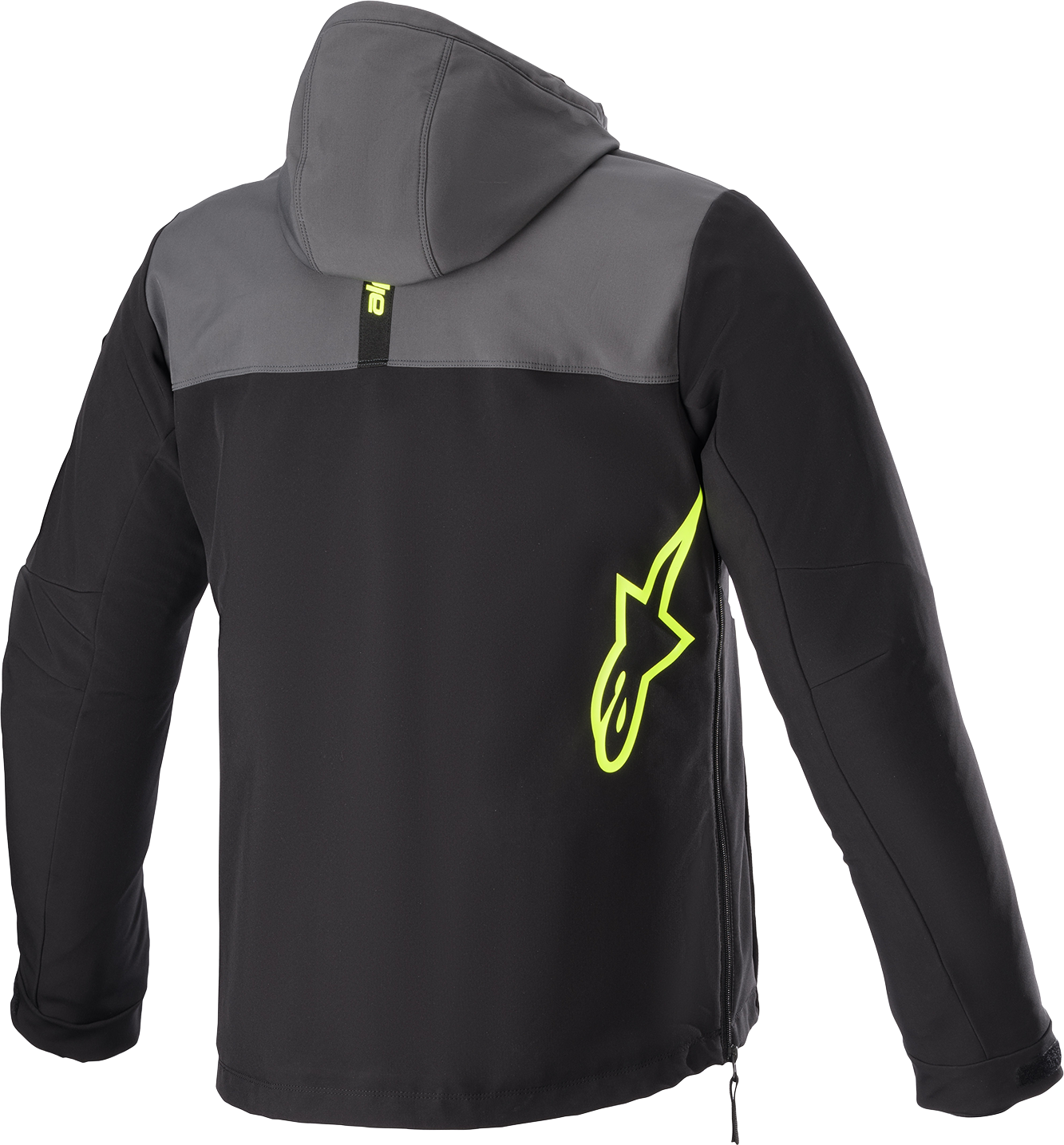 ALPINESTARS Sherpa Jacket - Black/Gray/Yellow - Large 4208123-9151-L