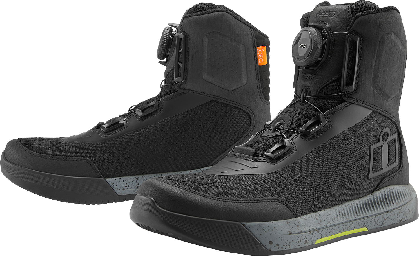 ICON Overlord™ Vented Boots - Black - US 7 / EU 39 3403-1256
