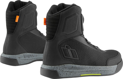 ICON Overlord™ Vented Boots - Black - US 7 / EU 39 3403-1256