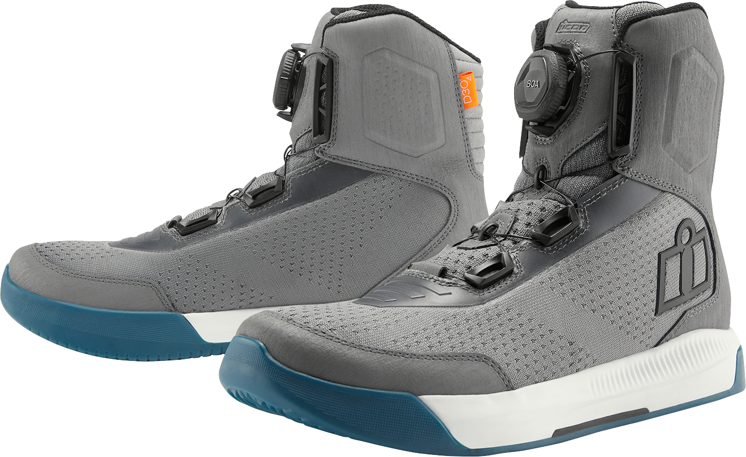 ICON Overlord™ Vented Boots - Gray - US 7 / EU 39 3403-1268