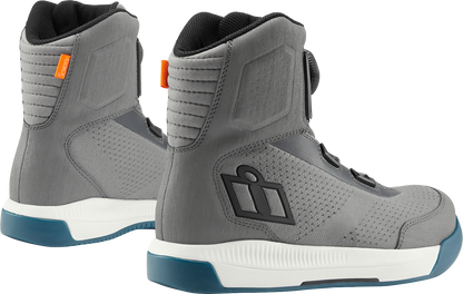 ICON Overlord™ Vented Boots - Gray - US 7 / EU 39 3403-1268