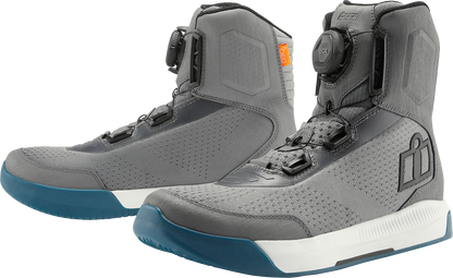 ICON Overlord™ Vented Boots - Gray - US 10 / EU 44 3403-1273