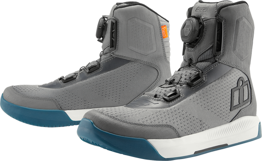 ICON Overlord™ Vented Boots - Gray - US 10 / EU 44 3403-1273