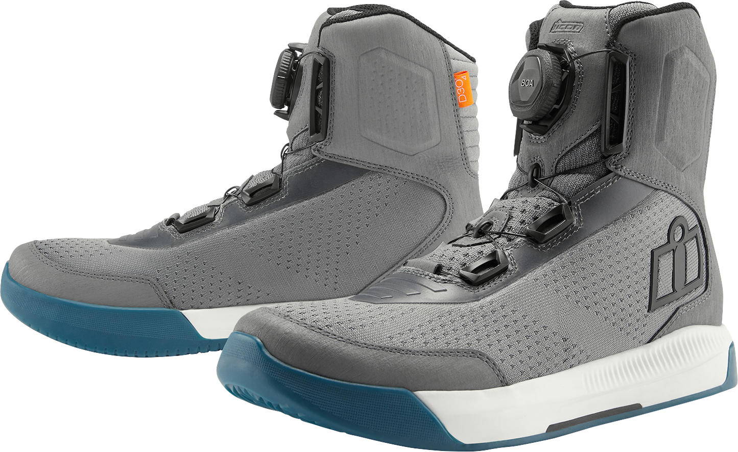 ICON Overlord™ Vented Boots - Gray - US 12 / EU 46 3403-1277