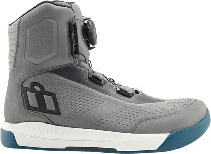 ICON Overlord™ Vented Boots - Gray - US 11 / EU 45 3403-1275
