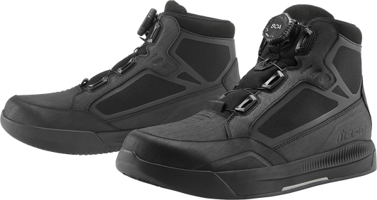 ICON Patrol 3™ Waterproof Boots - Black - Size 7 3403-1280