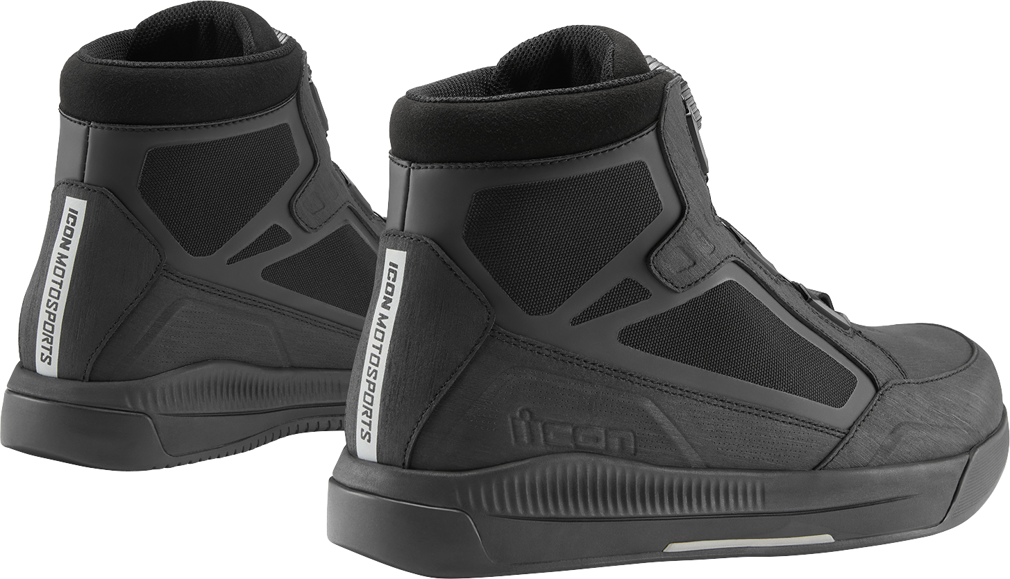ICON Patrol 3™ Waterproof Boots - Black - Size 11 3403-1287