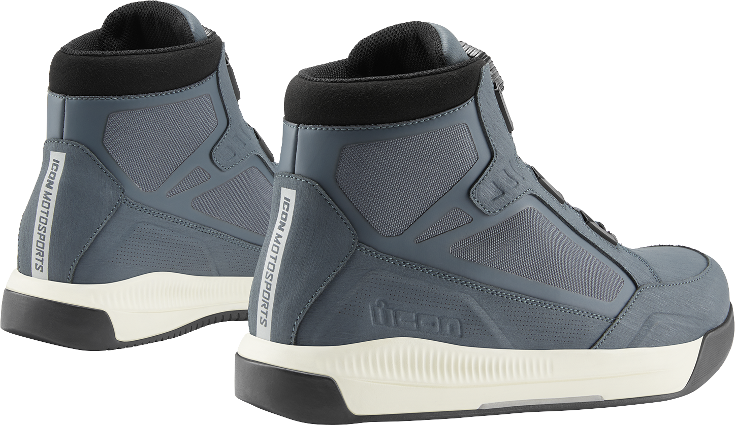 ICON Patrol 3™ Waterproof Boots - Grey - Size 9.5 3403-1296