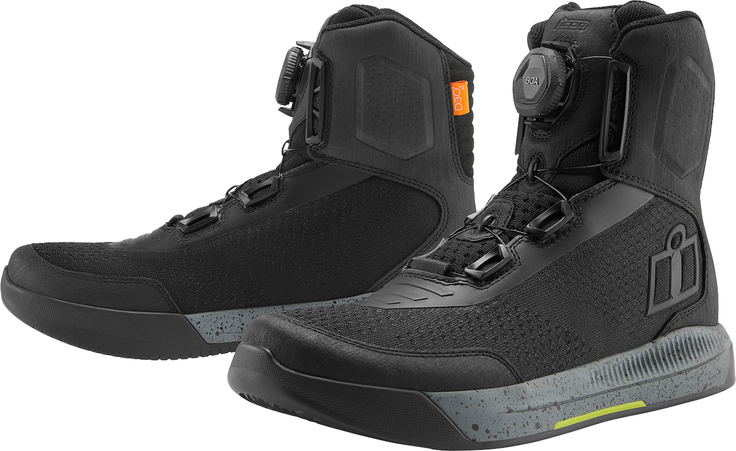ICON Overlord™ Vented Boots - Black - US 10.5 / EU 44.5 3403-1262