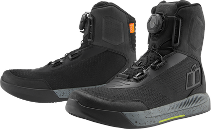 ICON Overlord™ Vented Boots - Black - US 10.5 / EU 44.5 3403-1262