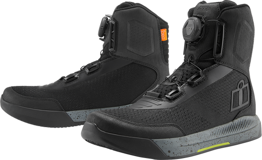 ICON Overlord™ Vented Boots - Black - US 10.5 / EU 44.5 3403-1262