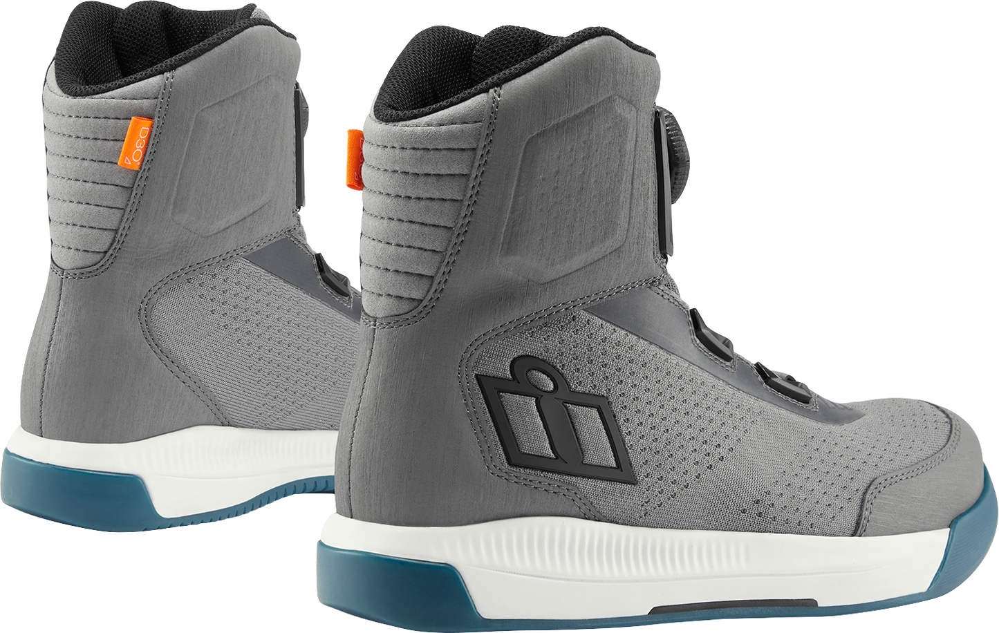ICON Overlord™ Vented Boots - Gray - US 10.5 / EU 44.5 3403-1274